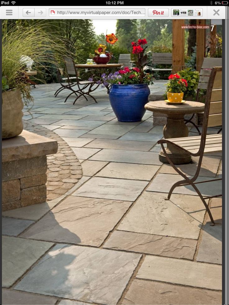 backyard stamped concrete patio ideas Amazing backyard stamped concrete patio ideas