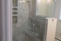 half wall glass shower enclosure Frameless enclosures porco 16t19