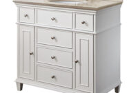 36 inch bathroom vanity without top Design house brookings 36-inch unassembled bathroom vanity without top