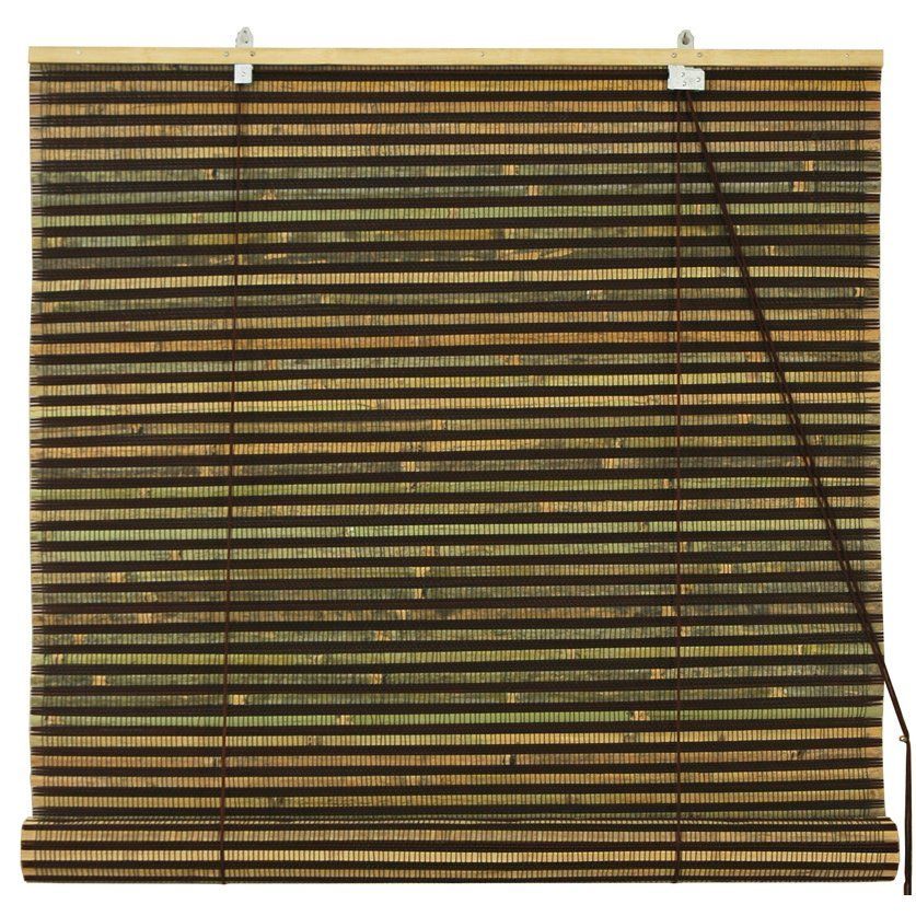 oriental furniture burnt bamboo roll up blinds Oriental furniture burnt bamboo roll up blinds