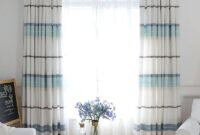 blue and white vertical striped curtains I'll take blue and white stripes, please