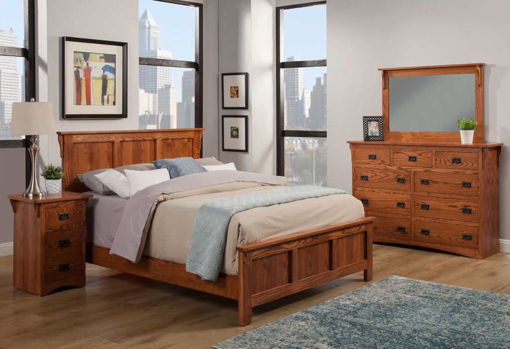 Queen Size Bedroom Sets in Oak Bedroom bed queen oak cherry furniture traditional mcferran sets pcs nottingham finish panel beds store information