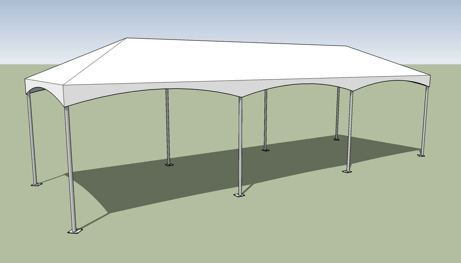 10 X 30 Frame Tent Tent frame x30