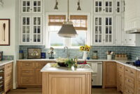 two tone kitchen cabinets wood and white 27 two tone kitchen cabinets (stylish design ideas)