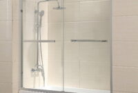 Tub Shower Glass Door Fixed Shower & tub enclosure portfolio