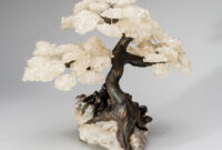 Tree Light Quartz Countertop Clear quartz tree