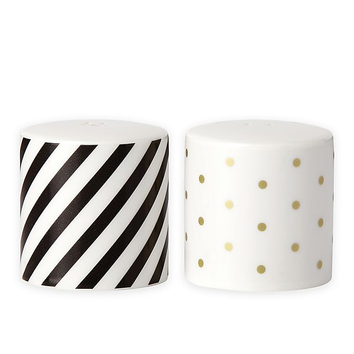 Kate Spade Hand Painted Salt and Pepper Shakers Kate spade new york fairmount park™ bow salt and pepper shakers