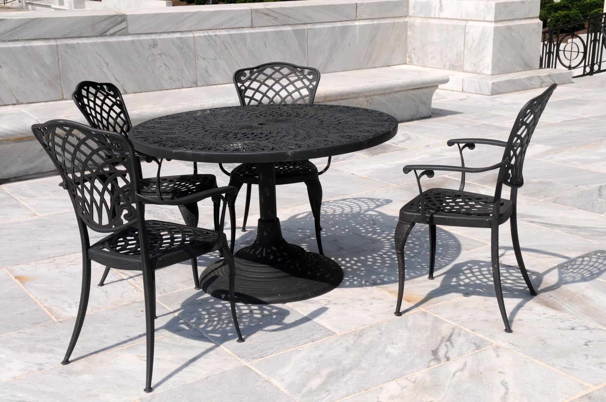 wrought iron patio furniture for sale 7 piece wrought iron patio furniture