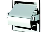 Chrome Recessed Covered Toilet Paper Holder Toilet paper holder recessed chrome lowes nameeks standard hotel