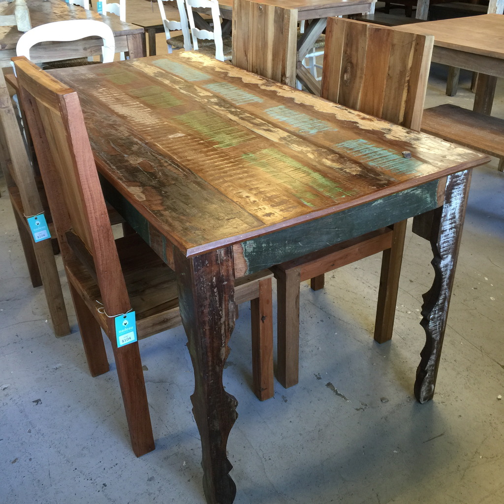 Reclaimed Wood Dining Table Sets Stony brook reclaimed barn wood laredo dining table