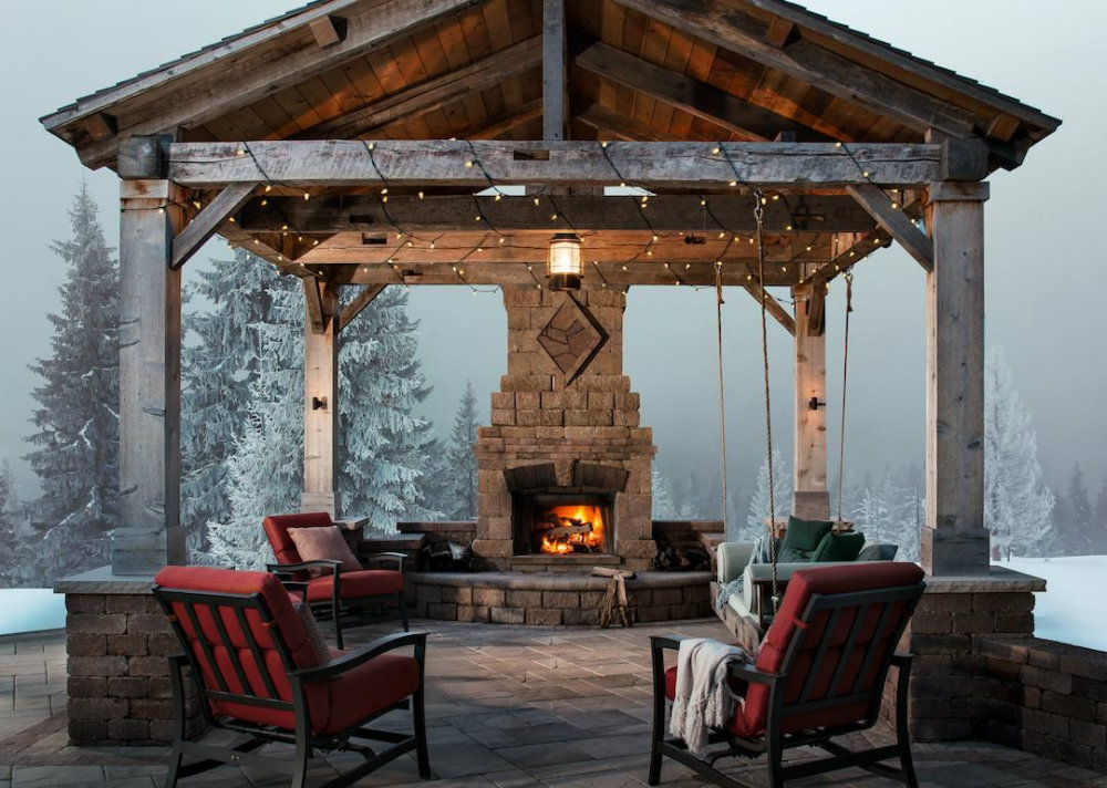 outdoor fireplace ideas on a budget 34 fabulous outdoor fireplace designs for added curb-appeal