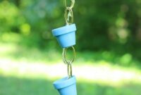 how to make a rain chain Forever decorating!: homemade rain chain