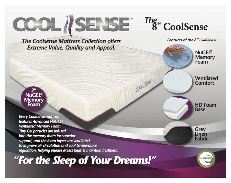 CoolSense 2 Stage Sealy coolsense 2-stage crib mattress