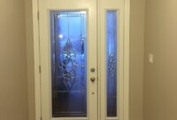 Single Front Door Sets with Side Lights Door sidelights front fiberglass single finished doors windows staining