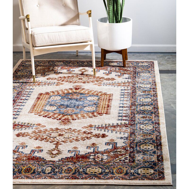 Red and Blue Oriental Area Rug Astoria grand nathanson oriental beige area rug & reviews