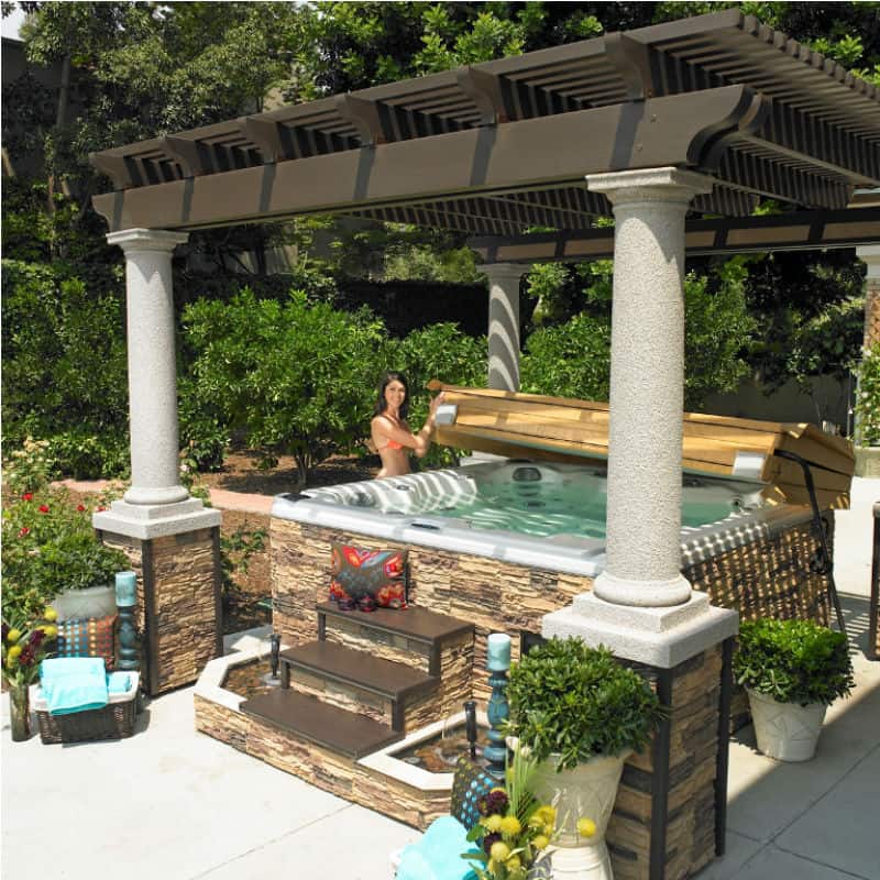 hot tub designs and layouts Tub hot designs garden stunning comments designrulz