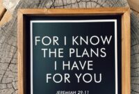 the plans i have for you scripture Wall decal jeremiah 29:11 for i know the plans i have for you art vinyl