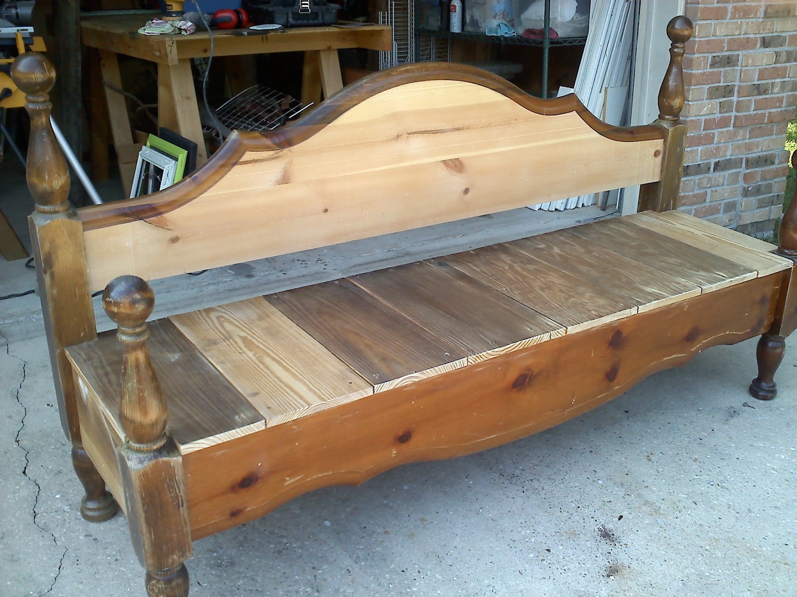 Footboard Storage footboard