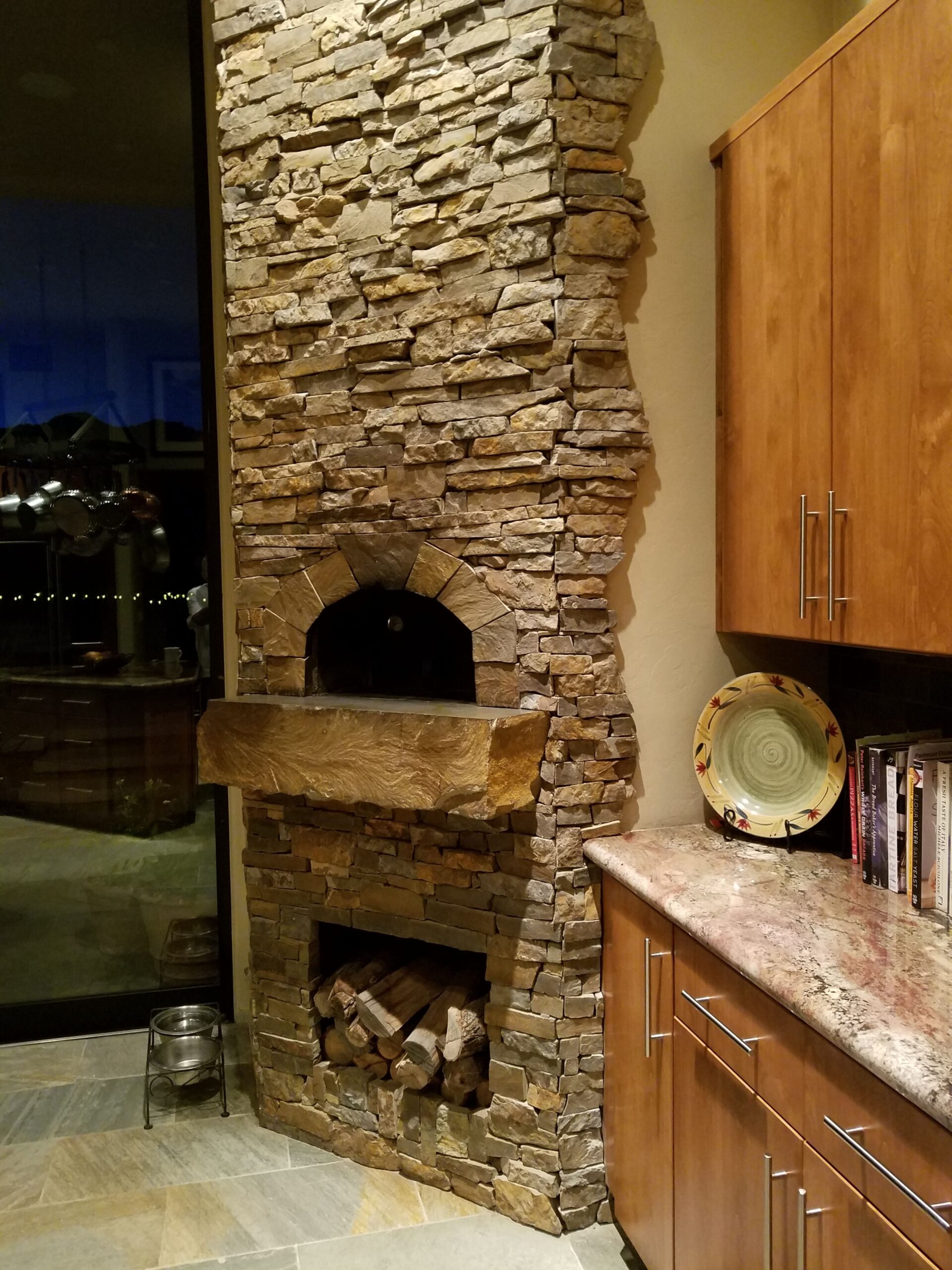 indoor wood fired pizza oven Indoor brick ovens