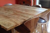 Live Edge Square Dining Table Edge live square table dining maple anglewood