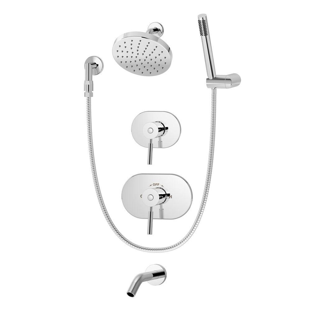 Shower Tub Faucet Low Pressure Faucet h2okinetic amplifying showerhead leer