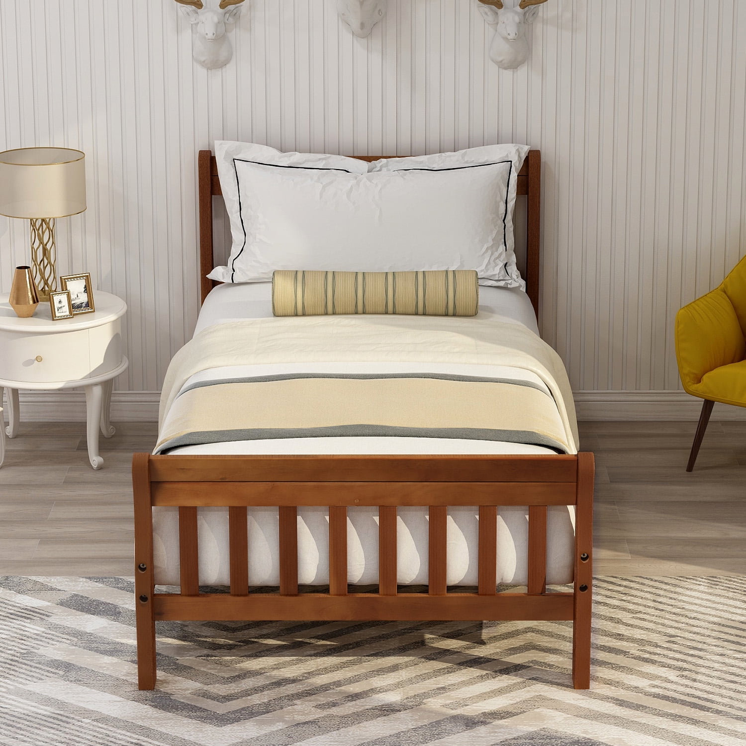 Twin Bed Frame Wood Headboard Headboard slat mecor stitched headboards slats hanaposy daphne