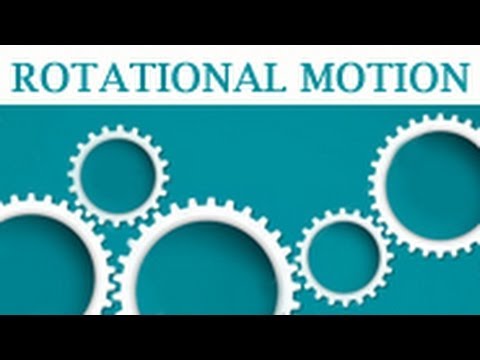 Rotational Rotational motion formulas list