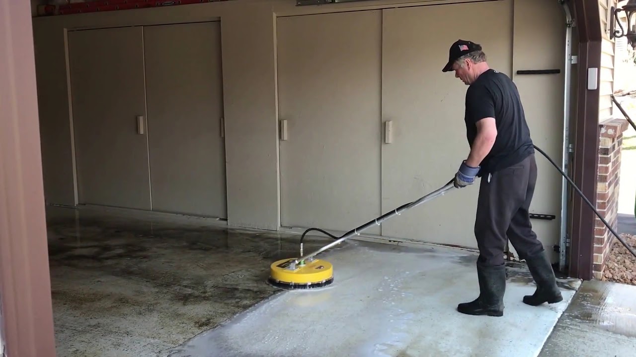 Cleaning Garage Floor Stains Garage floor clean cleaning