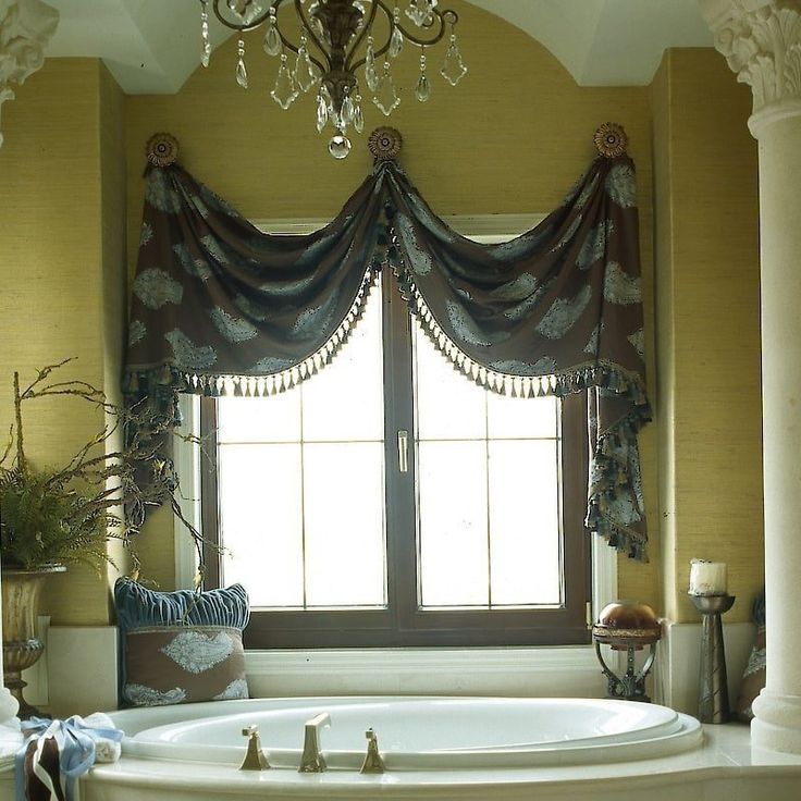 bathroom window treatments over tub Valance valances bathtubs prioritywindowvalances