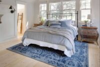 what size rug under king bed The right rug size for your bedroom