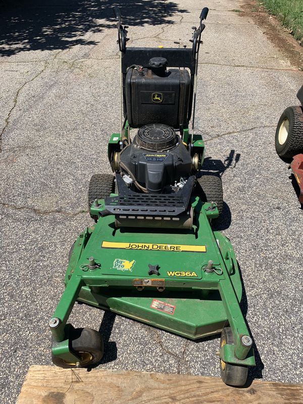 John Deere Walk Behind Mower Model Number FB460V 32 inch john deere running fb460v