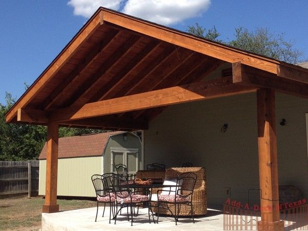 building a roof over a patio Building a patio cover