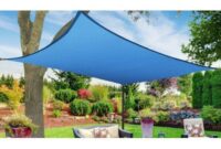 Shadesheet Boen Shadesheet by boen sun shade sail canopy, square, red, 12' x 12