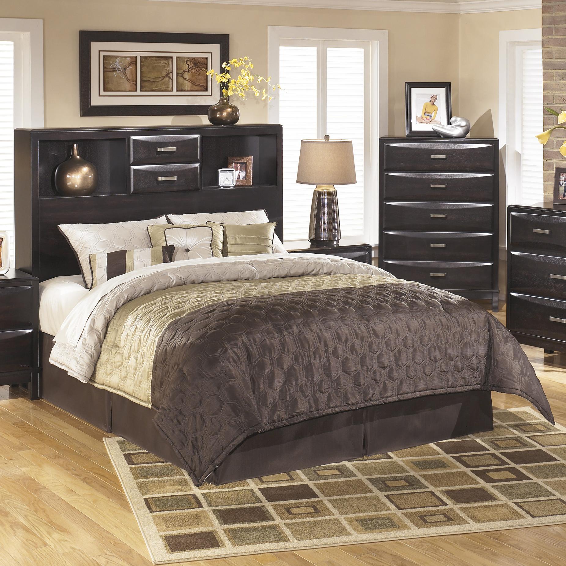 Queen Bedroom Set with Storage Headboard Storage headboard queen ashley furniture king kira cal b473 headboards