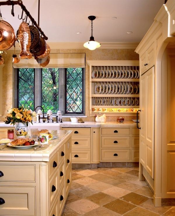 Cream Cabinets Kitchen cabinets cream mediterranean colors cozy tile warm open deavita style atmosphere