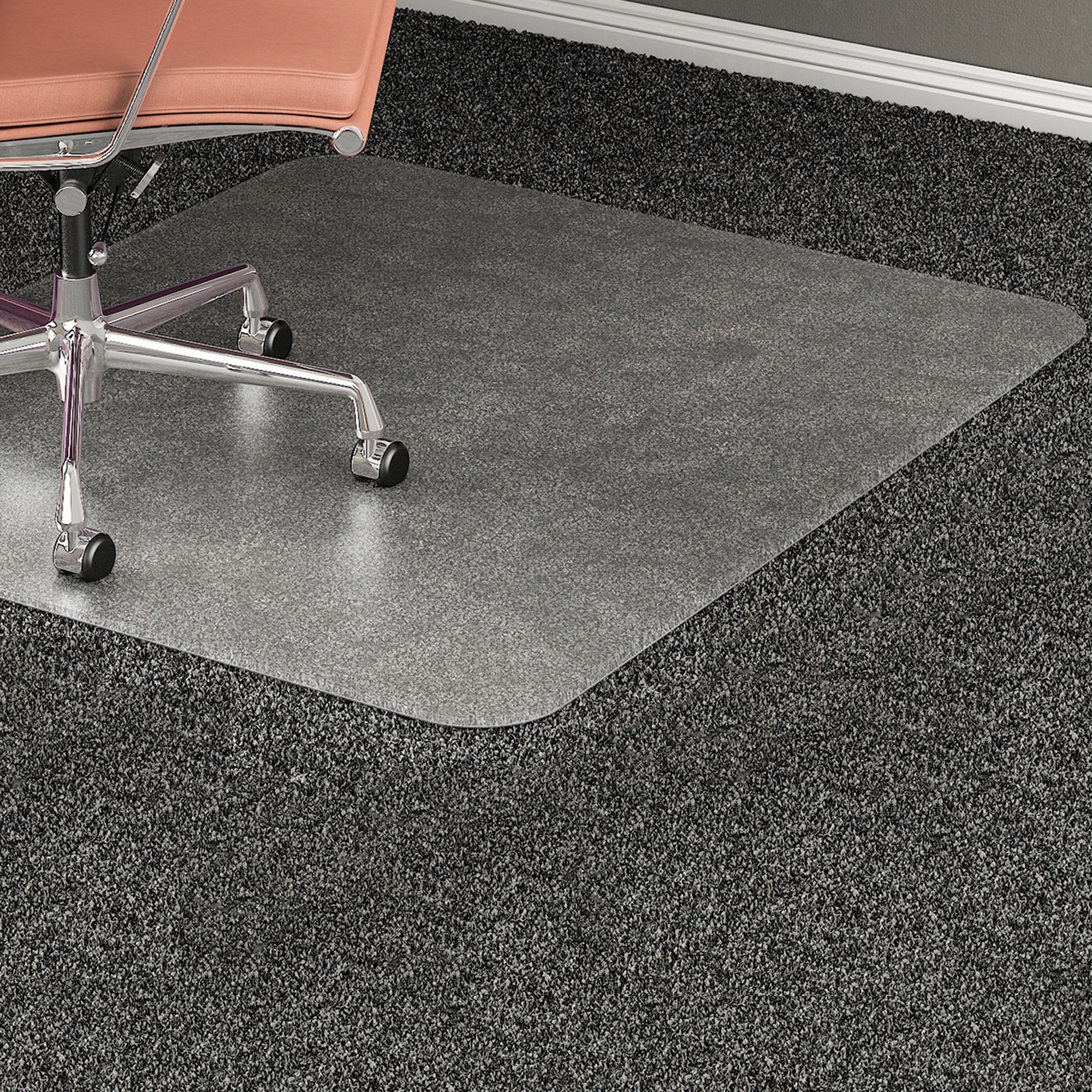 chair mat for medium pile carpet Chair carpet office mat carpets protector bpa rectangular translucent pile phthalate backing studded slip non low