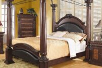 Queen Size Poster Bedroom Sets Queen poster bed furniture