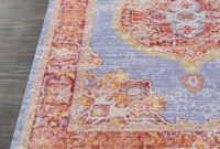 Blue Red and Beige Oriental Rug Loloi allmodern