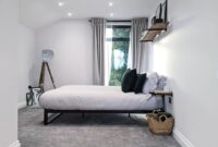 how to convert a garage into a bedroom with bathroom A one car garage turned into functional living space with a bathroom