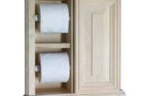 Recessed Wooden Toilet Paper Holder Wg wood products recessed toilet paper holder & reviews