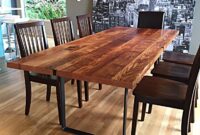 Custom Reclaimed Wood Dining Table Custom reclaimed oak dining table by fama creations, llc