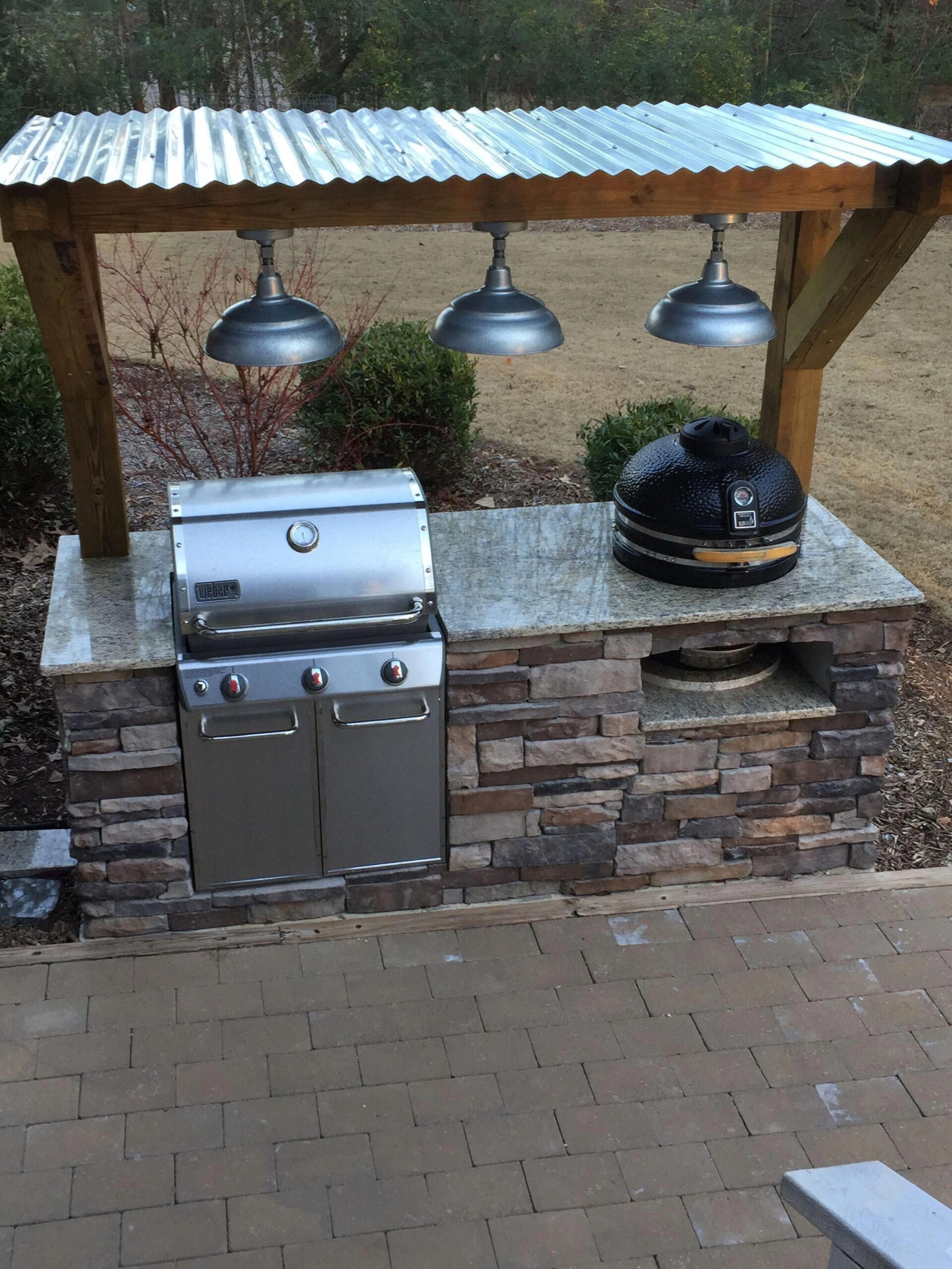 outdoor built in grill ideas Stunning photo