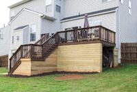 Building a Storage Shed Under a Deck Under shed deck building plans storage diy build