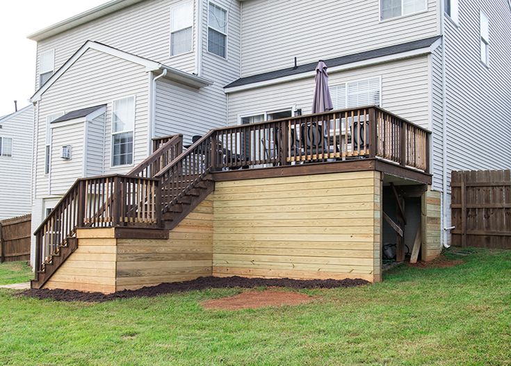 How To Make a Raised Deck into a Shed • Craving Some Creativity | Patio