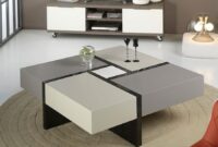 modern coffee table with drawers Coffee table drawers base glass modern wood drawer box elegant clear wallsdesk